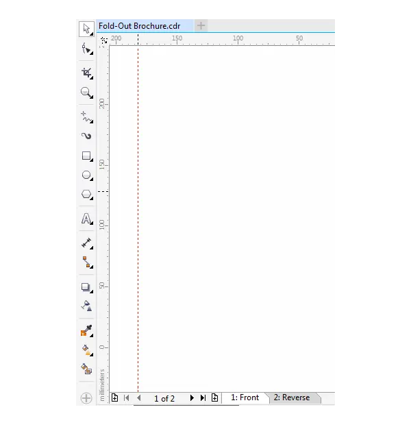 طراحی بروشور Corel draw