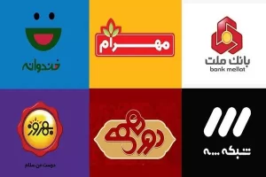 طراحی لوگو با حروف فارسی