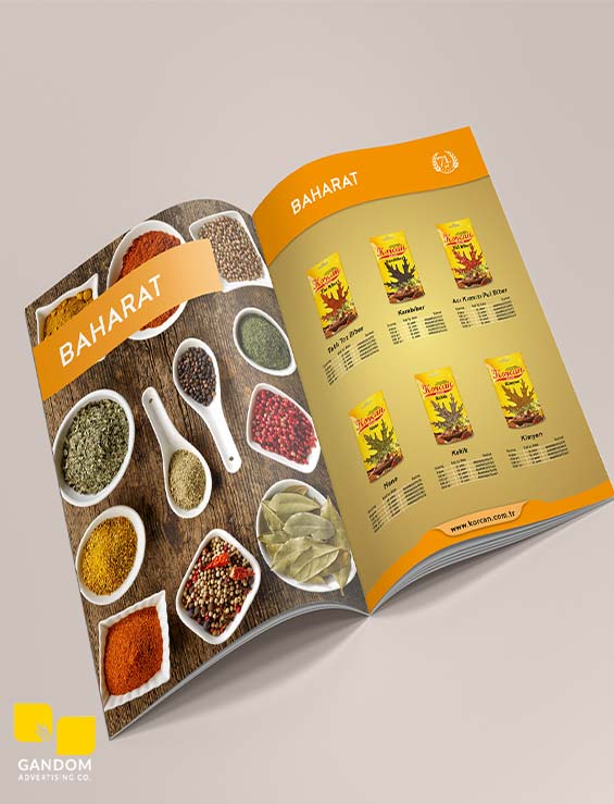 اهمیت طراحی کاتالوگ حرفهای