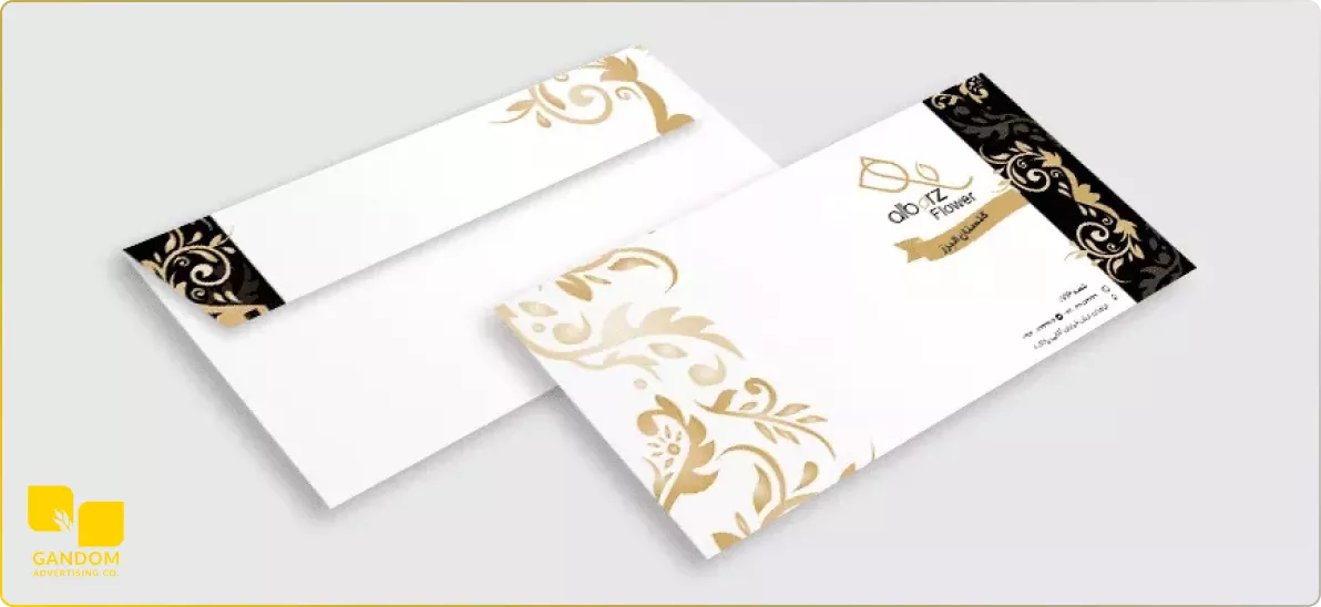 طراحی پاکت نامه