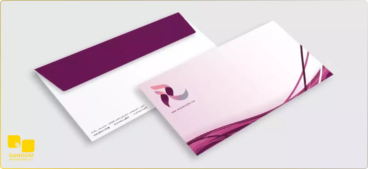 طراحی پاکت نامه